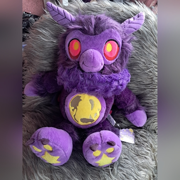 Snughouls- Moonlight Mothman XXL Limited Edition Rare Plush! - Picture 1 of 4